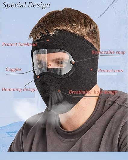 Windproof Anti Dust And Smog Full Face Masks